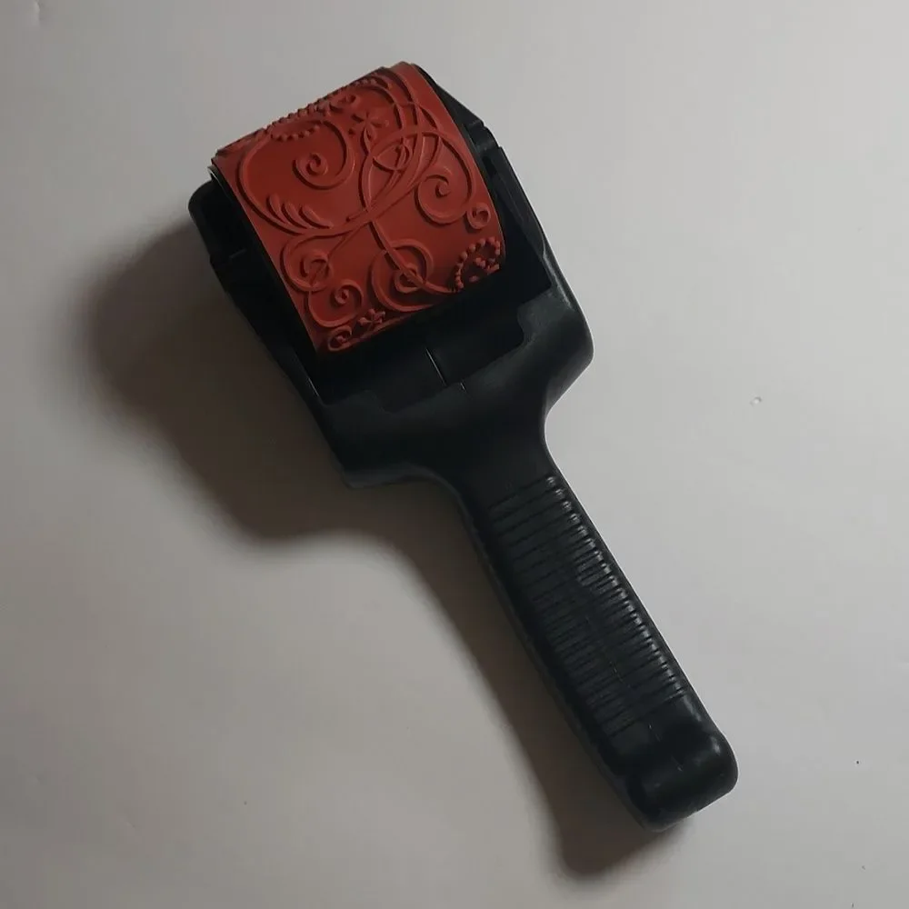 Stampin Up! Stamp Roller So Swirly Rubber Wheel Stamp
